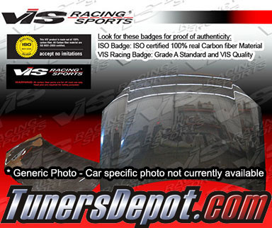 VIS OEM Style Carbon Fiber Hood - 10-12 Toyota Prius 2dr