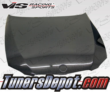 VIS OEM Style Carbon Fiber Hood - 11-13 BMW 325i Convertible E93 