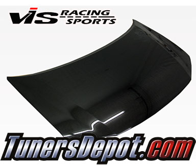 VIS OEM Style Carbon Fiber Hood - 13-15 Honda Civic 4dr