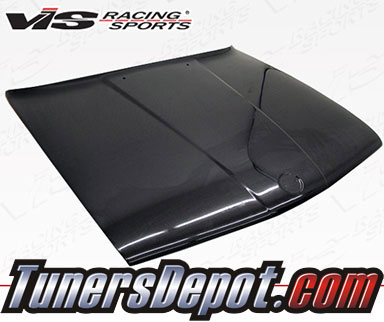 VIS OEM Style Carbon Fiber Hood - 84-91 BMW 325i E30