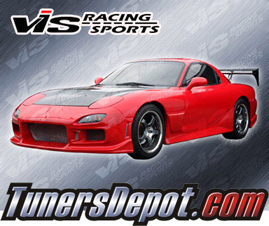 VIS OEM Style Carbon Fiber Hood - 93-96 Mazda RX-7 