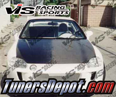 VIS OEM Style Carbon Fiber Hood - 93-97 Honda Del Sol 2dr
