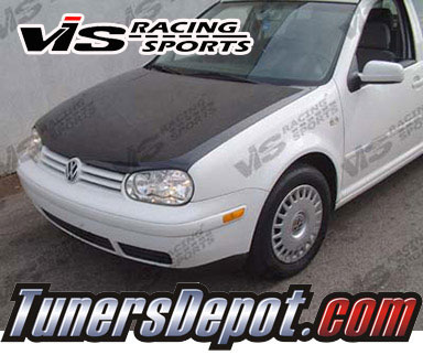 VIS OEM Style Carbon Fiber Hood - 93-98 Volkswagen Golf III