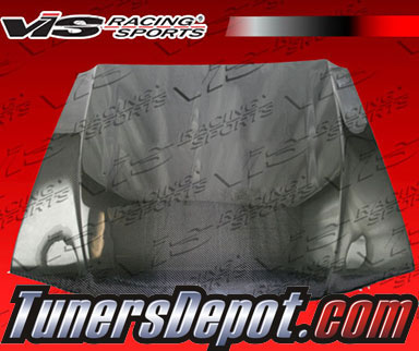 VIS OEM Style Carbon Fiber Hood - 94-98 Ford Mustang 