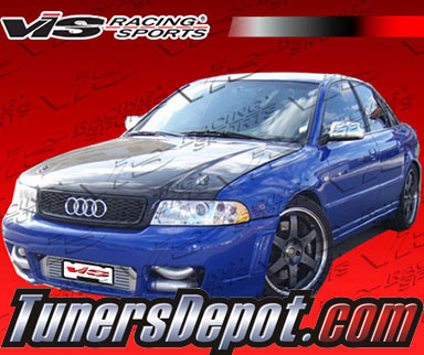 VIS OEM Style Carbon Fiber Hood - 98-02 Audi S4 4dr