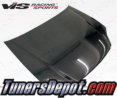 VIS OEM Style Carbon Fiber Hood - 99-00 Honda Civic