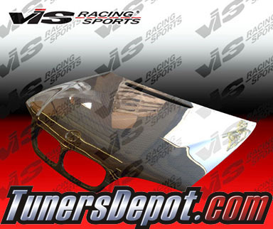VIS OEM Style Carbon Fiber Hood - 99-01 BMW 328i 4dr Sedan E46