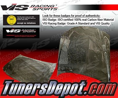 VIS OEM Style Carbon Fiber Hood - 99-05 Pontiac Grand Am 4dr
