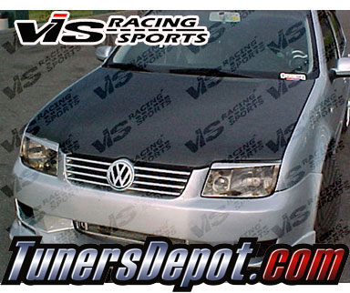 VIS OEM Style Carbon Fiber Hood - 99-05 Volkswagen Jetta IV 4dr
