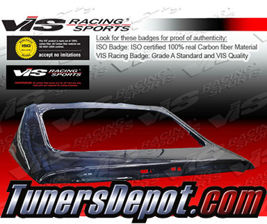 VIS OEM Style Carbon Fiber Trunk - 06-12 Mitsubishi Eclipse 2dr