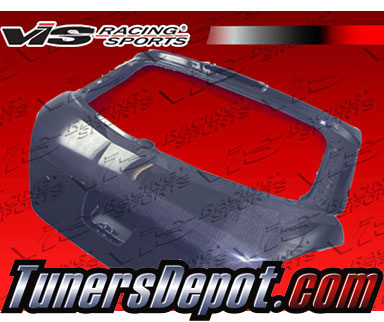 VIS OEM Style Carbon Fiber Trunk - 07-11 Nissan Versa 3dr Hatchback