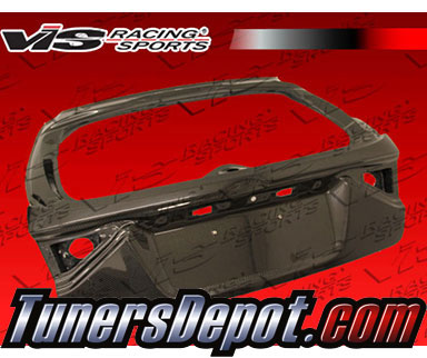 VIS OEM Style Carbon Fiber Trunk - 08-14 Subaru WRX 3dr Hatchback