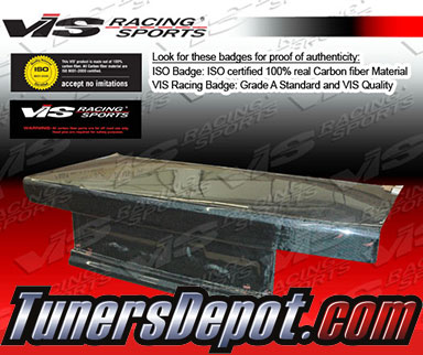 VIS OEM Style Carbon Fiber Trunk - 88-91 Honda Civic 4dr