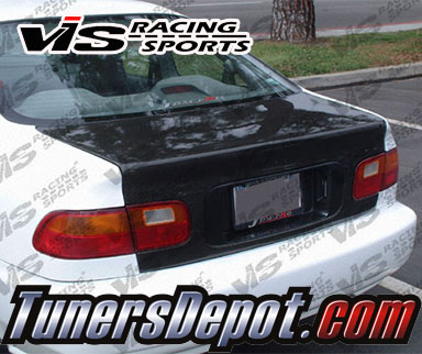 VIS OEM Style Carbon Fiber Trunk - 92-95 Honda Civic 2dr