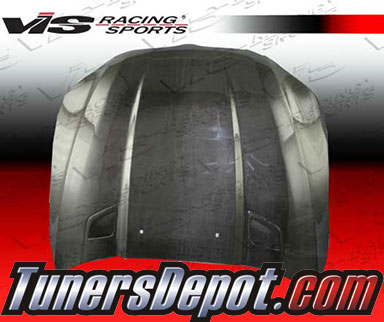 VIS Penta Style Carbon Fiber Hood - 06-10 BMW 550i Sedan E60