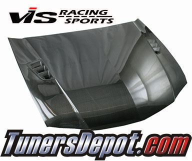 VIS RR Style Carbon Fiber Hood - 04-05 Acura TSX 4dr