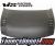 VIS RR Style Carbon Fiber Hood - 06-11 Honda Civic 4dr