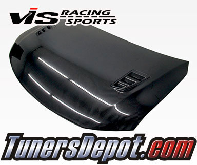 VIS RR Style Carbon Fiber Hood - 11-13 Scion Tc 2dr