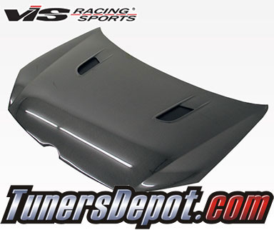 VIS RVS Style Carbon Fiber Hood - 10-14 Volkswagen Golf VI