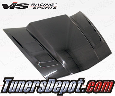 VIS SCV Style Carbon Fiber Hood - 05-13 Chevrolet Corvette 