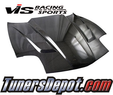 VIS SCV Style Carbon Fiber Hood - 97-04 Chevrolet Corvette 
