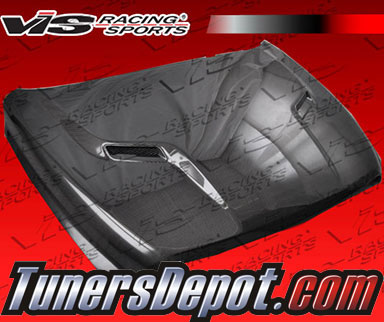 VIS SRT 2 Style Carbon Fiber Hood - 09-15 Dodge Ram 1500