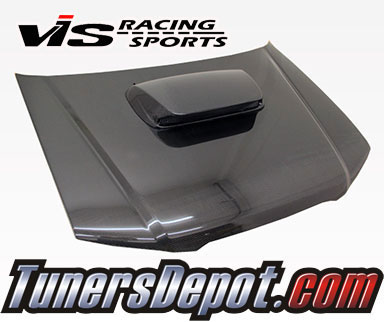 VIS STI Style Carbon Fiber Hood - 03-05 Subaru Forester 4dr