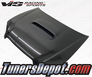 VIS STI Style Carbon Fiber Hood - 05-09 Subaru Legacy 4dr