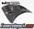 VIS STI Style Carbon Fiber Hood - 08-14 Subaru WRX