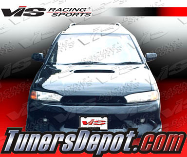 VIS STI Style Carbon Fiber Hood - 95-99 Subaru Legacy 4dr