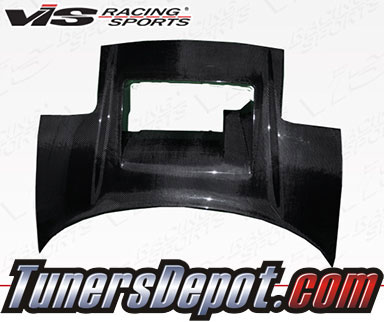 VIS Super GT Style Carbon Fiber Hood - 02-05 Acura NSX 