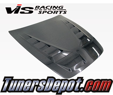 VIS Techno R Style Carbon Fiber Hood - 00-09 Honda S2000