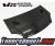 VIS Techno R Style Carbon Fiber Hood - 02-05 Honda Civic Si 3dr Hatchback