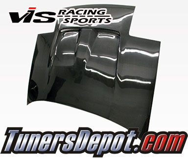 VIS Techno R Style Carbon Fiber Hood - 85-89 Toyota MR2 