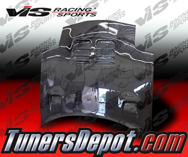 VIS Techno R Style Carbon Fiber Hood - 93-96 Mazda RX-7 
