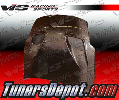 VIS Terminator 2 Style Carbon Fiber Hood - 03-06 Nissan 350Z
