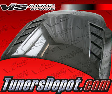 VIS Terminator GT Style Carbon Fiber Hood - 07-08 Nissan 350Z 2dr