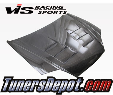 VIS Terminator Style Carbon Fiber Hood - 03-06 Hyundai Tiburon
