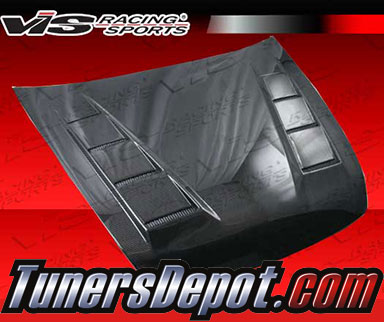 VIS Terminator Style Carbon Fiber Hood - 03-07 Honda Accord 4dr