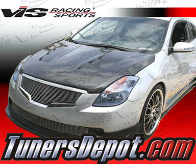 VIS Terminator Style Carbon Fiber Hood - 07-09 Nissan Altima 2dr