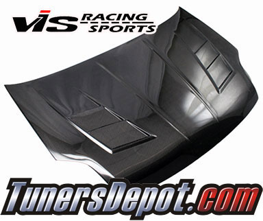 VIS Terminator Style Carbon Fiber Hood - 07-12 Nissan Sentra 4dr