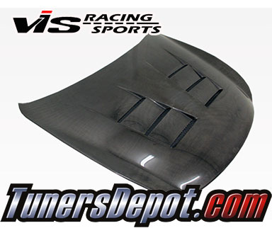 VIS Terminator Style Carbon Fiber Hood - 08-13 Infiniti G37 2dr