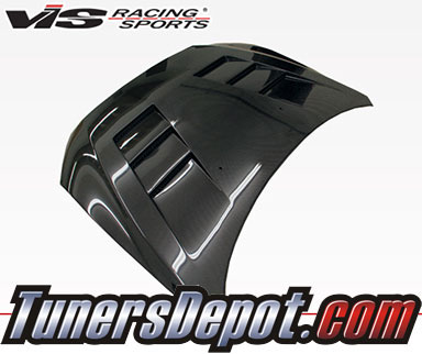VIS Terminator Style Carbon Fiber Hood - 08-15 Mitsubishi Lancer 4dr