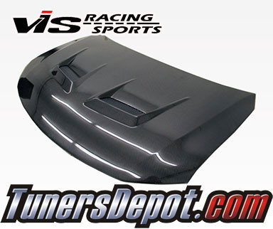 VIS Terminator Style Carbon Fiber Hood - 11-13 Scion Tc 2dr