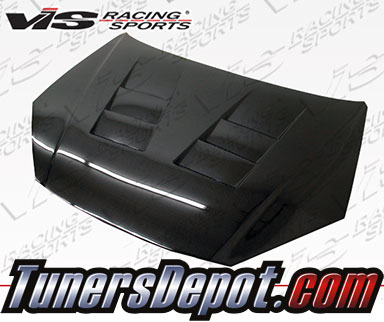 VIS Terminator Style Carbon Fiber Hood - 13-16 Hyundai Genesis 2dr