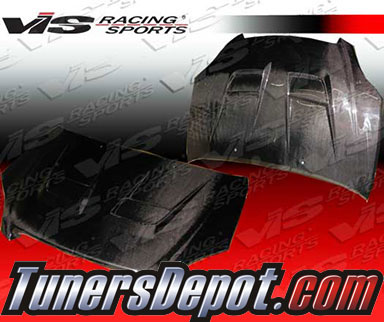 VIS Thunder Style Carbon Fiber Hood - 02-04 Toyota Matrix 4dr