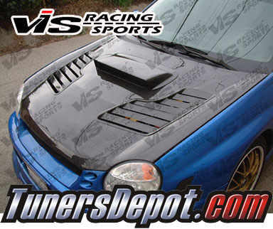 VIS Tracer Style Carbon Fiber Hood - 02-03 Subaru WRX 4dr