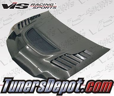 VIS Tracer Style Carbon Fiber Hood - 03-05 Mitsubishi Lancer EVO VIII 