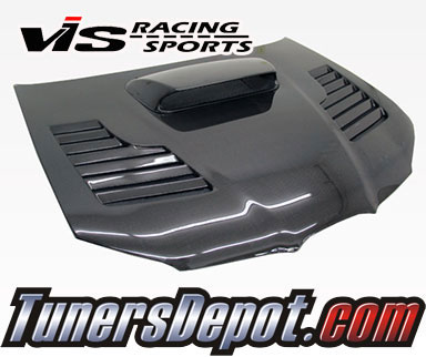 VIS Tracer Style Carbon Fiber Hood - 06-07 Subaru WRX 4dr