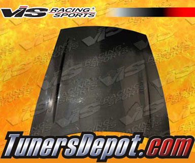 VIS Turbo Style Carbon Fiber Hood - 02-10 Porsche Cayenne 4dr